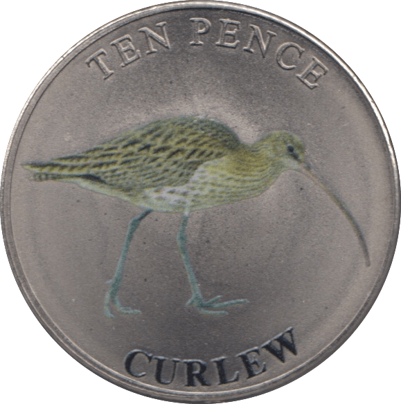 2023 TEN PENCE BAILIWICK OF GUERNSEY CURLEW - WORLD COINS - Cambridgeshire Coins