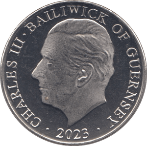 2023 TEN PENCE BAILIWICK OF GUERNSEY CURLEW - WORLD COINS - Cambridgeshire Coins