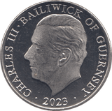 2023 TEN PENCE BAILIWICK OF GUERNSEY CURLEW - WORLD COINS - Cambridgeshire Coins