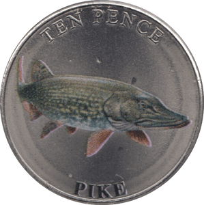 2023 TEN PENCE BAILIWICK OF GUERNSEY PIKE - WORLD COINS - Cambridgeshire Coins