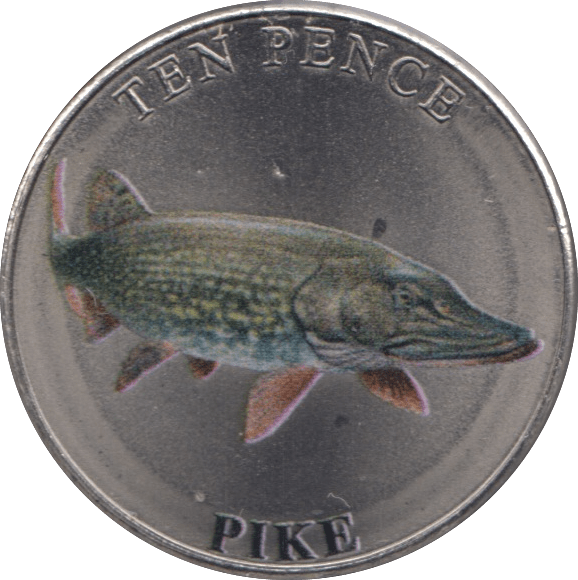 2023 TEN PENCE BAILIWICK OF GUERNSEY PIKE - WORLD COINS - Cambridgeshire Coins