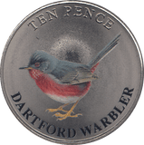2023 TEN PENCE WILD COLLECTION DARTFORD WARBLER - WORLD COINS - Cambridgeshire Coins