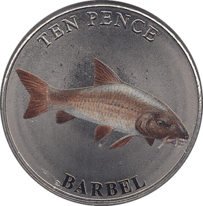 2023 TEN PENCE WILDLIFE COLLECTION BARBEL - WORLD COINS - Cambridgeshire Coins