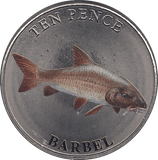 2023 TEN PENCE WILDLIFE COLLECTION BARBEL - WORLD COINS - Cambridgeshire Coins
