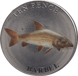 2023 TEN PENCE WILDLIFE COLLECTION BARBEL - WORLD COINS - Cambridgeshire Coins