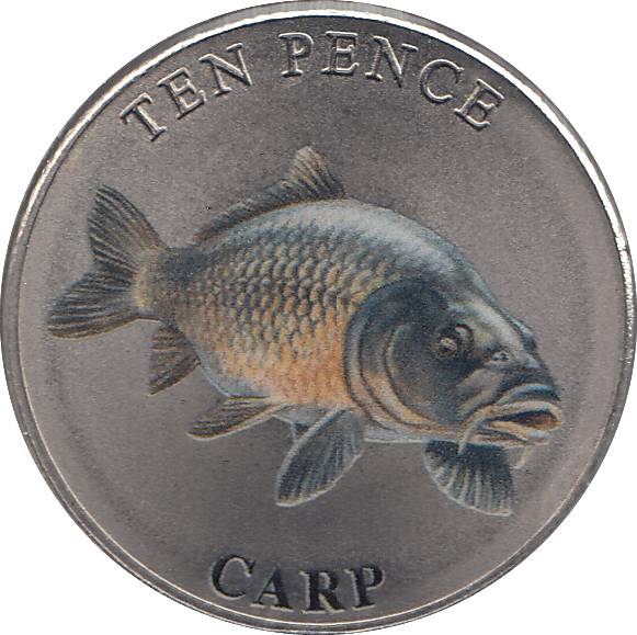 2023 TEN PENCE WILDLIFE COLLECTION CARP - WORLD COINS - Cambridgeshire Coins