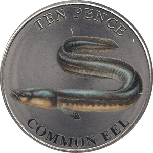 2023 TEN PENCE WILDLIFE COLLECTION COMMON EEL - WORLD COINS - Cambridgeshire Coins
