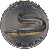 2023 TEN PENCE WILDLIFE COLLECTION COMMON EEL - WORLD COINS - Cambridgeshire Coins