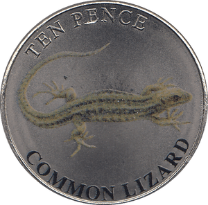 2023 TEN PENCE WILDLIFE COLLECTION COMMON LIZARD - WORLD COINS - Cambridgeshire Coins