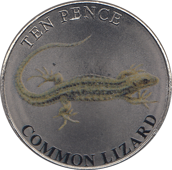 2023 TEN PENCE WILDLIFE COLLECTION COMMON LIZARD - WORLD COINS - Cambridgeshire Coins