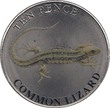 2023 TEN PENCE WILDLIFE COLLECTION COMMON LIZARD - WORLD COINS - Cambridgeshire Coins