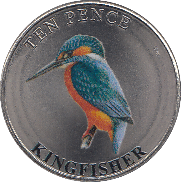 2023 TEN PENCE WILDLIFE COLLECTION KINGFISHER - WORLD COINS - Cambridgeshire Coins