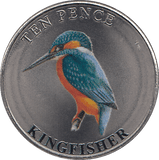 2023 TEN PENCE WILDLIFE COLLECTION KINGFISHER - WORLD COINS - Cambridgeshire Coins