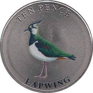 2023 TEN PENCE WILDLIFE COLLECTION LAPWING - WORLD COINS - Cambridgeshire Coins