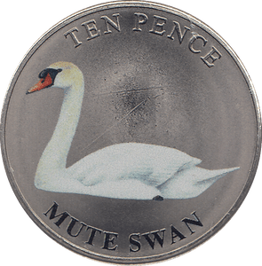 2023 TEN PENCE WILDLIFE COLLECTION MUTE SWAN - WORLD COINS - Cambridgeshire Coins
