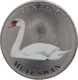 2023 TEN PENCE WILDLIFE COLLECTION MUTE SWAN - WORLD COINS - Cambridgeshire Coins