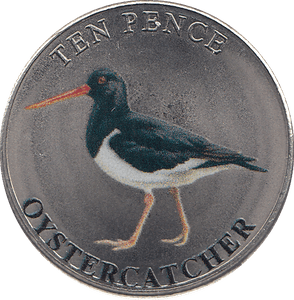 2023 TEN PENCE WILDLIFE COLLECTION OYSTERCATCHER - WORLD COINS - Cambridgeshire Coins