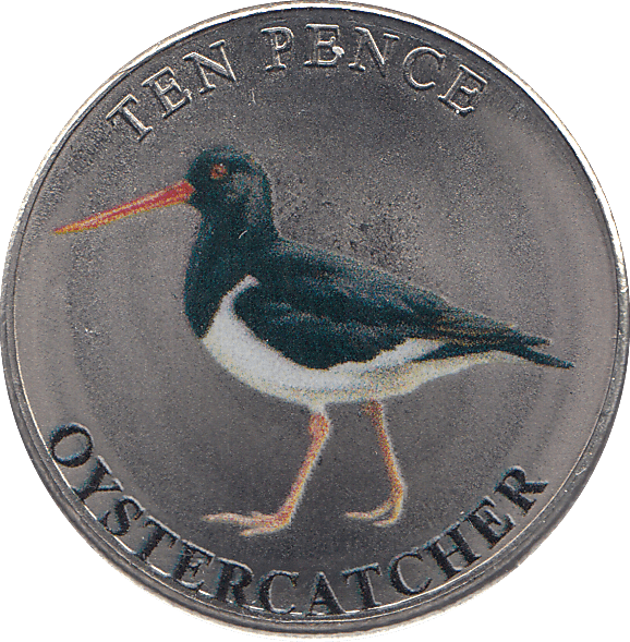 2023 TEN PENCE WILDLIFE COLLECTION OYSTERCATCHER - WORLD COINS - Cambridgeshire Coins