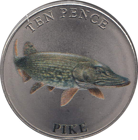 2023 TEN PENCE WILDLIFE COLLECTION PIKE - WORLD COINS - Cambridgeshire Coins