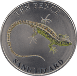 2023 TEN PENCE WILDLIFE COLLECTION SAND LIZARD - WORLD COINS - Cambridgeshire Coins