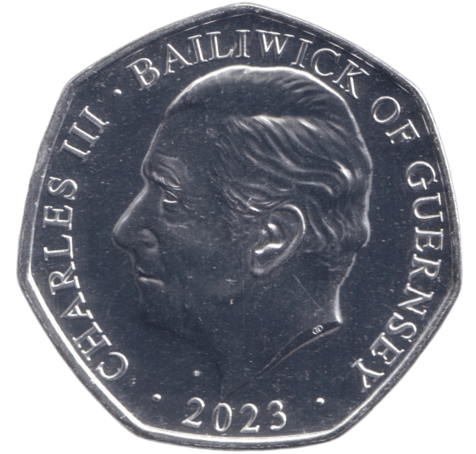 2023 THE SOVEREIGNS ORB 50P ISLE OF MAN - 50P REGIONAL ISSUES - Cambridgeshire Coins