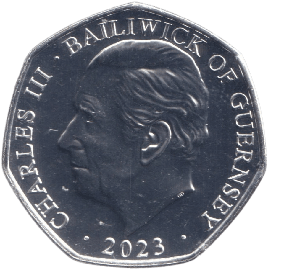 2023 THE SOWRD OFFERING 50P ISLE OF MAN - 50P REGIONAL ISSUES - Cambridgeshire Coins
