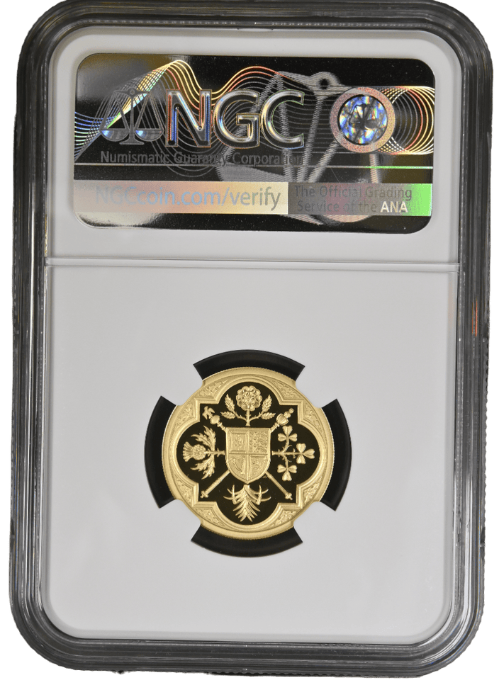 2023 TRISTAN DA CUNHA GOLD SOVEREIGN KING CHARLES III CORONATION NGC PF 70 ULTRA CAMEO - NGC GOLD SOVEREIGN - Cambridgeshire Coins