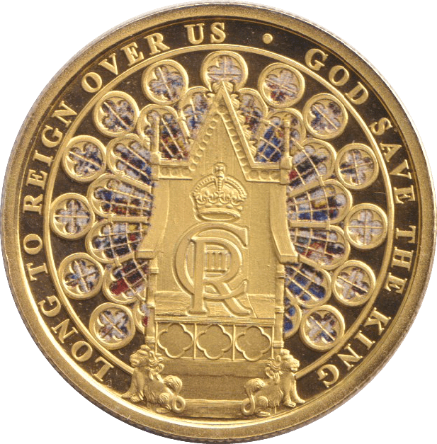 2023 TWO CROWNS LONG TO REIGN OVER US - WORLD COINS - Cambridgeshire Coins