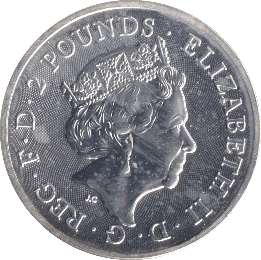 2023 TWO POUNDS UK - SILVER WORLD COINS - Cambridgeshire Coins