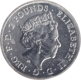 2023 TWO POUNDS UK - SILVER WORLD COINS - Cambridgeshire Coins