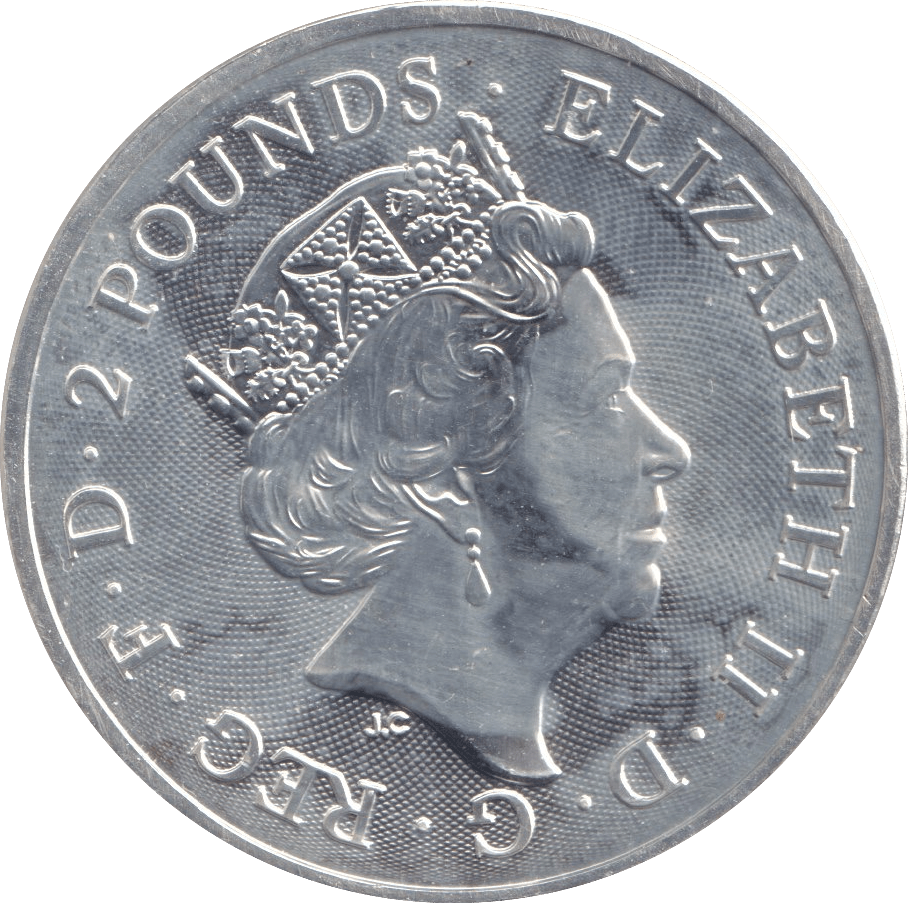 2023 TWO POUNDS UK - SILVER WORLD COINS - Cambridgeshire Coins