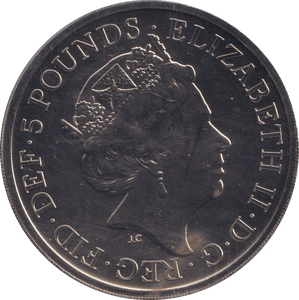 2023 YALE OF BEAUFORT FIVE POUNDS ( BU ) - SILVER PROOF - Cambridgeshire Coins