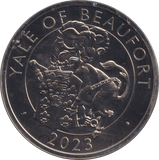 2023 YALE OF BEAUFORT FIVE POUNDS ( BU ) - SILVER PROOF - Cambridgeshire Coins
