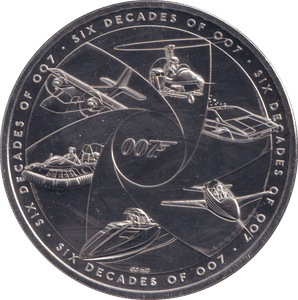 2024 007 FIVE POUNDS ( BU ) - SILVER PROOF - Cambridgeshire Coins