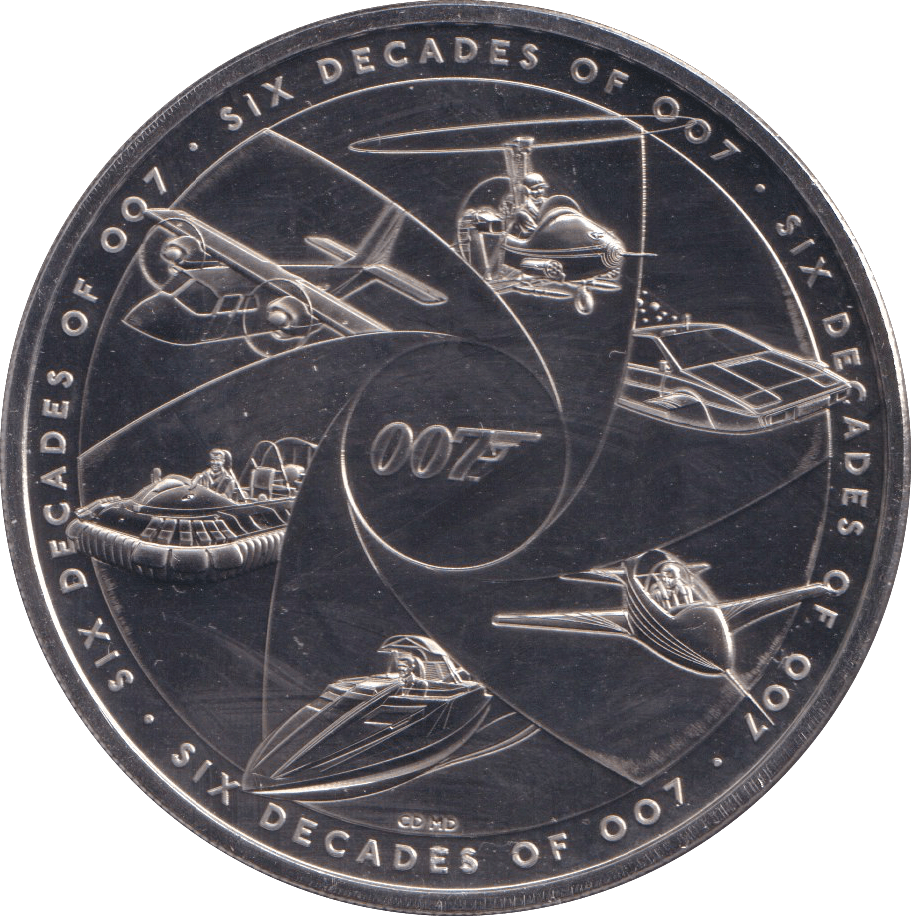 2024 007 FIVE POUNDS ( BU ) - SILVER PROOF - Cambridgeshire Coins