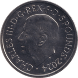 2024 007 FIVE POUNDS ( BU ) - SILVER PROOF - Cambridgeshire Coins