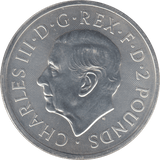 2024 1 OUNCE FINE SILVER .999 2 POUND - SILVER WORLD COINS - Cambridgeshire Coins