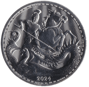 2024 1 OZ SILVER BRITANNIA 2 POUND COIN - SILVER 1 oz COINS - Cambridgeshire Coins