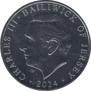 2024 £5 D - DAY BAILIWICK OF JERSEY BU - WORLD COINS - Cambridgeshire Coins