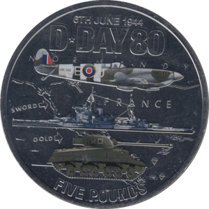 2024 £5 D - DAY BAILIWICK OF JERSEY BU - WORLD COINS - Cambridgeshire Coins