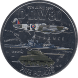 2024 £5 D - DAY BAILIWICK OF JERSEY BU - WORLD COINS - Cambridgeshire Coins