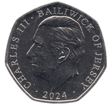 2024 50 PENCE 1824 EDINBURGH FIRE BRIGADE ( BU ) - WORLD COINS - Cambridgeshire Coins