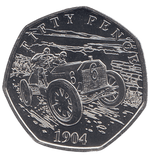 2024 50 PENCE ISLE OF MAN MOTOR RACING ( BU ) - 50p BU - Cambridgeshire Coins