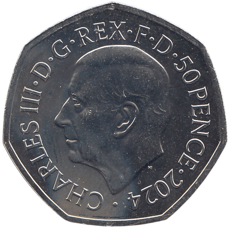 2024 50P D DAY ( BU ) - WORLD COINS - Cambridgeshire Coins