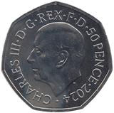 2024 50P D DAY ( BU ) - WORLD COINS - Cambridgeshire Coins