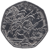 2024 50P D DAY ( BU ) - WORLD COINS - Cambridgeshire Coins