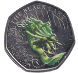 2024 50P HARRY POTTER THE BLACK LAKE COLOURED ( BU ) - WORLD COINS - Cambridgeshire Coins