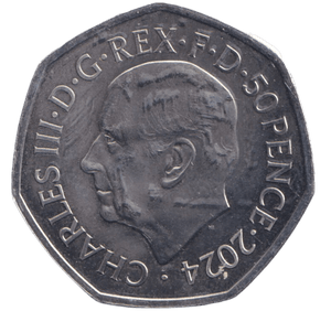 2024 50P HARRY POTTER THE BLACK LAKE COLOURED ( BU ) - WORLD COINS - Cambridgeshire Coins