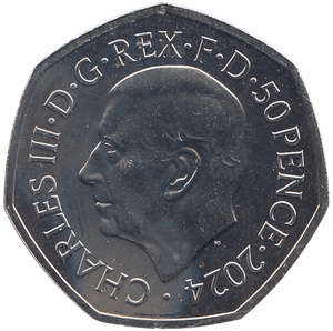 2024 50P HARRY POTTER THE WINGED KEYS ( BU ) - WORLD COINS - Cambridgeshire Coins