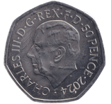 2024 50P HARRY POTTER THE WINGED KEYS COLOURED ( BU ) - WORLD COINS - Cambridgeshire Coins